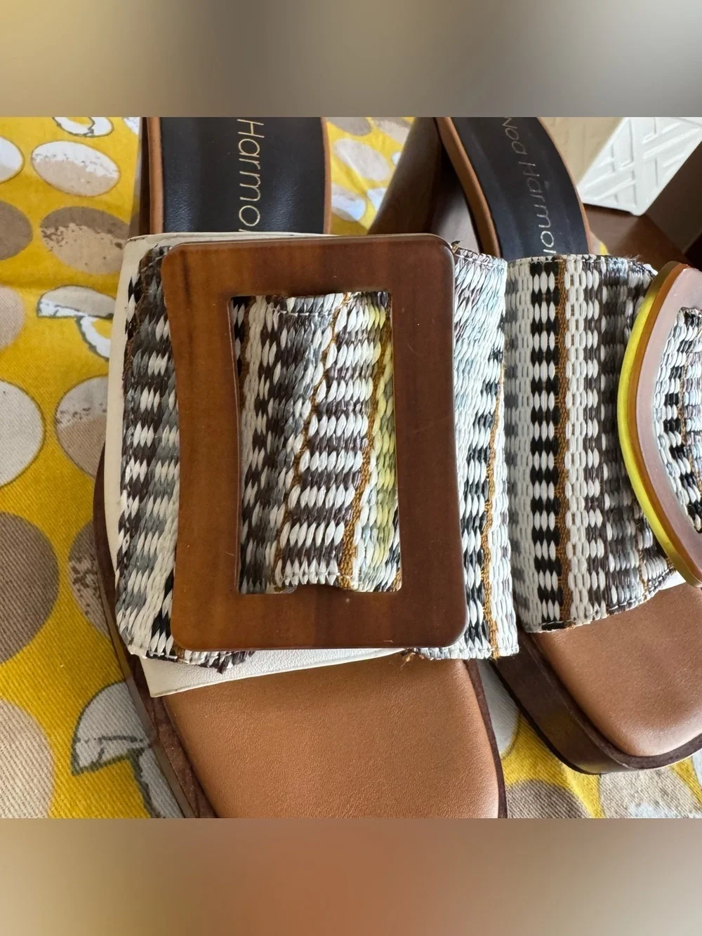 Noa Harmon platform heels with buckle size 40